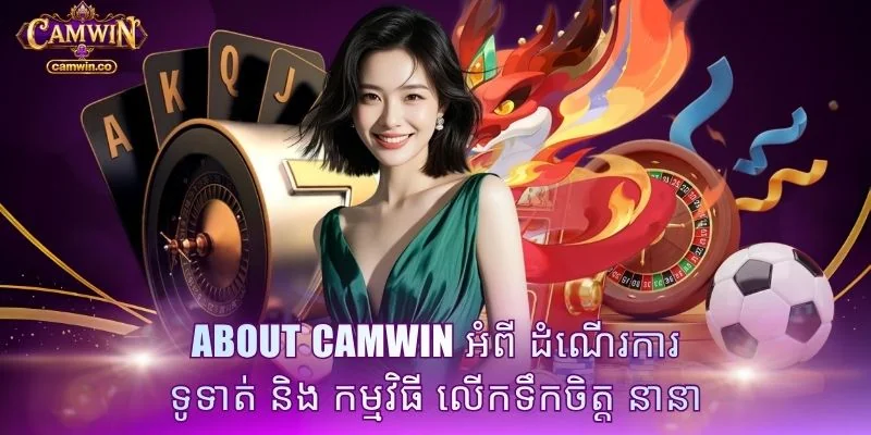About CAMWIN អំពី ដំណើរការ ទូទាត់ និង កម្មវិធី លើកទឹកចិត្ត នានា