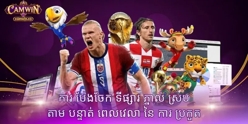 ការ បែងចែក ទីផ្សារ ភ្នាល់ ស្រប តាម បន្ទាត់ ពេលវេលា នៃ ការ ប្រកួត