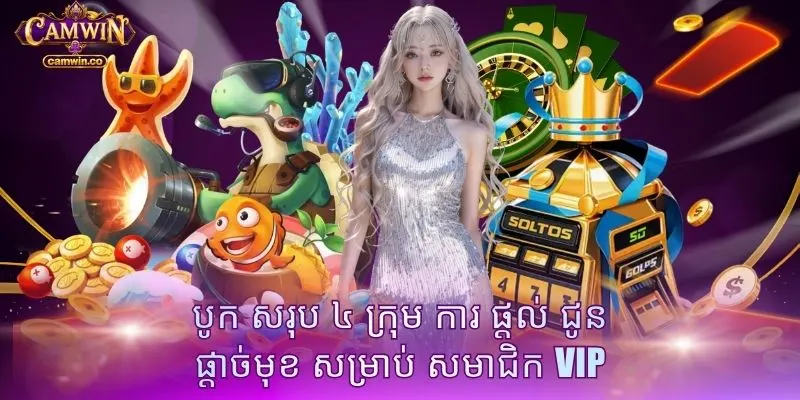 បូក សរុប ៤ ក្រុម ការ ផ្តល់ ជូន ផ្តាច់មុខ សម្រាប់ សមាជិក VIP